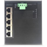 Digitus Réseau Ethernet Gigabit 5 ports, Switch Noir