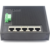 Digitus Réseau Ethernet Gigabit 5 ports, Switch Noir