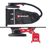 EINHELL TP-DWS 18/225 Li BL Solo, 4259995, Ponceuse pour cloisons sèches Rouge/Noir