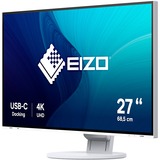 EIZO FlexScan EV2785-WT LED display 68,6 cm (27") 3840 x 2160 pixels 4K Ultra HD Blanc 27" 4K Ultra HD Moniteur Blanc, 68,6 cm (27"), 3840 x 2160 pixels, 4K Ultra HD, LED, 14 ms, Blanc