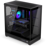 ENDORFY Fishtank 6000 Flex boîtier midi tower Noir | 2x USB-A | 1x USB-C | RGB | Verre Trempé
