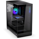 ENDORFY Fishtank 6000 Flex boîtier midi tower Noir | 2x USB-A | 1x USB-C | RGB | Verre Trempé