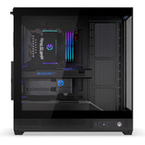 ENDORFY Fishtank 6000 Flex boîtier midi tower Noir | 2x USB-A | 1x USB-C | RGB | Verre Trempé