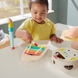 Fisher-Price Coffret musical avec instruments en bois pour les tout-petits, Jouets musique 
