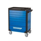 GEDORE workster highline WHL-L7-TS-147, Chariot à outils Bleu/Noir