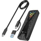 ICY BOX 61189, Boîtier disque dur Noir