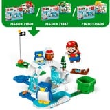 LEGO Super Mario - Ensemble d’extension Aventure dans la neige pour la famille Pingouin, Jouets de construction 71430