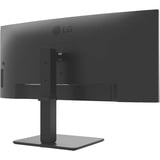 LG 34BA75QE-B écran plat de PC 86,4 cm (34") 3440 x 1440 pixels Wide Quad HD LCD Noir Moniteur UltraWide incurvé Noir, 1x DisplayPort, 2x HDMI, 1x USB-C, 4x USB-A, 1x RJ-45, 86,4 cm (34"), 3440 x 1440 pixels, Wide Quad HD, LCD, 5 ms, Noir