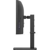 LG 34BA75QE-B écran plat de PC 86,4 cm (34") 3440 x 1440 pixels Wide Quad HD LCD Noir Moniteur UltraWide incurvé Noir, 1x DisplayPort, 2x HDMI, 1x USB-C, 4x USB-A, 1x RJ-45, 86,4 cm (34"), 3440 x 1440 pixels, Wide Quad HD, LCD, 5 ms, Noir