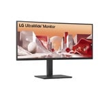 LG 34BA75QE-B écran plat de PC 86,4 cm (34") 3440 x 1440 pixels Wide Quad HD LCD Noir Moniteur UltraWide incurvé  Noir, 86,4 cm (34"), 3440 x 1440 pixels, Wide Quad HD, LCD, 5 ms, Noir