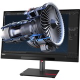 Lenovo ThinkVision 27 3D Moniteur 27" 4K Ultra HD Noir, 1x DisplayPort, 2x HDMI, 2x USB-C, 4x USB-A, 1x RJ-45, 68,6 cm (27"), 3840 x 2160 pixels, 4K Ultra HD, LED, 6 ms, Noir
