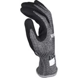 Makita Gants de travail, taille M (8), résistance à la coupure F/7 Noir/gris