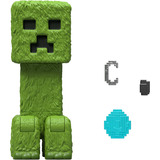 Mattel Minecraft Figurine articulée Creeper taille de 10 cm et accessoires Minecraft Figurine articulée Creeper taille de 10 cm et accessoires, 6 an(s), Multicolore, Plastique