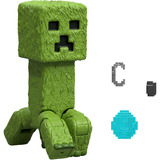 Mattel Minecraft Figurine articulée Creeper taille de 10 cm et accessoires Minecraft Figurine articulée Creeper taille de 10 cm et accessoires, 6 an(s), Multicolore, Plastique