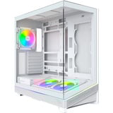 Montech SKY 3 boîtier midi tower Blanc | 2x USB-A | 1x USB-C | RGB | Verre Trempé