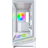 Montech SKY 3 boîtier midi tower Blanc | 2x USB-A | 1x USB-C | RGB | Verre Trempé