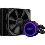 NZXT Kraken 120 Processeur Refroidisseur de liquide tout-en-un 12 cm Noir, Watercooling Noir (Mat), Refroidisseur de liquide tout-en-un, 12 cm, 73,11 cfm, Noir