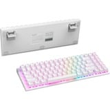 NZXT clavier gaming Blanc, Layout DE, NZXT Optical