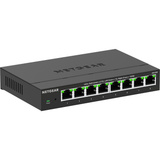 Netgear MS308 Non-géré 2.5G Ethernet (100/1000/2500) Noir, Switch Noir, Non-géré, 2.5G Ethernet (100/1000/2500), Full duplex, Montage mural