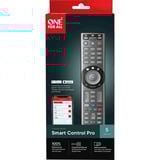 One for all Smart Control Pro 5 Advance App, Commande à distance Noir