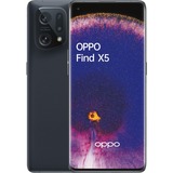 Oppo Find X5 16,6 cm (6.55") Double SIM Android 12 5G USB Type-C 8 Go 256 Go 4800 mAh Noir, Smartphone Noir, 16,6 cm (6.55"), 8 Go, 256 Go, 50 MP, Android 12, Noir