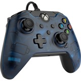 PDP 049-012-EU-BL accessoire de jeux vidéo Noir, Bleu USB Manette de jeu Analogique/Numérique Xbox, Xbox One Bleu/transparent, Manette de jeu, Xbox,Xbox One, Croix directionnelle, Touche Partage, Analogique/Numérique, Avec fil, USB