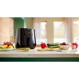 Philips Essential Airfryer XL, technologie Rapid Air, 1,2 kg, 6,2 l, noir, Friteuse à air chaud Noir, technologie Rapid Air, 1,2 kg, 6,2 l, noir, Friteuse d’air chaud, 6,2 L, 1,2 kg, Rapid Air, Chine, Unique