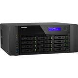 QNAP TS-h1290FX NAS Tower EPYC 7232P 64 Go DDR4 0 To QuTS hero Noir NAS, Tower, EPYC, 7232P, 64 Go, DDR4