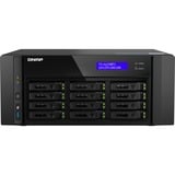 QNAP TS-h1290FX NAS Tower EPYC 7232P 64 Go DDR4 0 To QuTS hero Noir NAS, Tower, EPYC, 7232P, 64 Go, DDR4