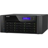 QNAP TS-h1290FX NAS Tower EPYC 7232P 64 Go DDR4 0 To QuTS hero Noir NAS, Tower, EPYC, 7232P, 64 Go, DDR4
