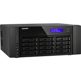 QNAP TS-h1290FX NAS Tower Ethernet/LAN Noir 7232P NAS, Tower, EPYC, 7232P, Noir