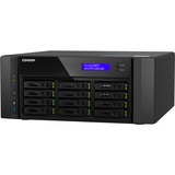 QNAP TS-h1290FX NAS Tower Ethernet/LAN Noir 7232P NAS, Tower, EPYC, 7232P, Noir