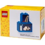 Room Copenhagen LEGO Regal Brick Shelf 8+4, Set, Étagère Bleu