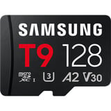 Samsung T9 microSDXC 128 GB, Carte mémoire Noir