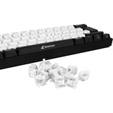 Sharkoon Linear Gateron PRO WHITE Touches de clavier, Switch pour clavier Blanc/transparent, Touches de clavier, Blanc