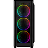 Sharkoon RGB WAVE reconditionné boîtier midi tower Noir | 2x USB-A | 1x USB-C | RGB | Window