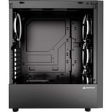 Sharkoon RGB WAVE reconditionné boîtier midi tower Noir | 2x USB-A | 1x USB-C | RGB | Window