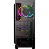 Sharkoon RGB WAVE reconditionné boîtier midi tower Noir | 2x USB-A | 1x USB-C | RGB | Window