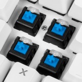 Sharkoon SKILLER SGK3 clavier USB QWERTY Anglais, Espagnole Blanc, clavier gaming Blanc, Layout ES, Kailh Red, Taille réelle (100 %), USB, Clavier mécanique, QWERTY, LED RGB, Blanc