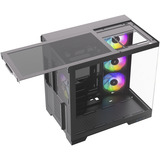 Silentware View A-RGB boîtier midi tower Noir | 2x USB-A | 1x USB-C | RGB | Verre Trempé