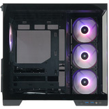 Silentware  boîtier midi tower Noir | 2x USB-A | 1x USB-C | RGB | Verre Trempé