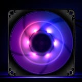 SilverStone SST-FW124-ARGB 120x120x15 ventilateur de boîtier Noir, 120 x 120 x 15 mm, PWM