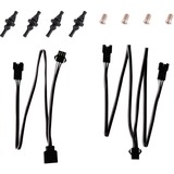 SilverStone SST-FW124-ARGB 120x120x15 ventilateur de boîtier Noir, 120 x 120 x 15 mm, PWM