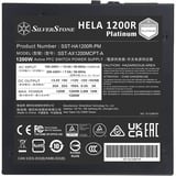 SilverStone SST-HA1200R-PM alimentation  modulaire 1200 watt Noir, 6x PCIe