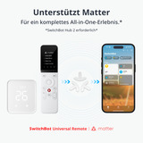 SwitchBot Télécommande universelle, Commande à distance Blanc