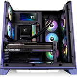 Thermaltake View 390 Air boîtier midi tower Violet | 2x USB-A | 1x USB-C | Verre Trempé