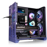 Thermaltake View 390 Air boîtier midi tower Violet | 2x USB-A | 1x USB-C | Verre Trempé