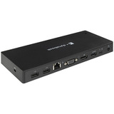 Toshiba Dynabook USB-C Dock reconditionné, Station d'accueil Noir