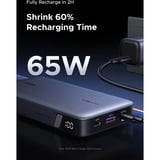 UGREEN 90597A banque d'alimentation électrique 25000 mAh Gris, Powerbank Gris, 25000 mAh, 5 V, Gris