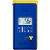 VARTA Testeur de piles numérique LCD AA / AAA / C / D / E, Appareil de mesure Bleu